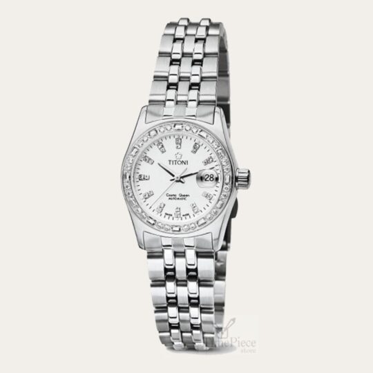TITONI Cosmo Queen Ladies Watch 728 S-DB-307