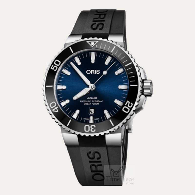 ORIS Aquis Date Men Watch 73377304135RS TimePieceStore TPS