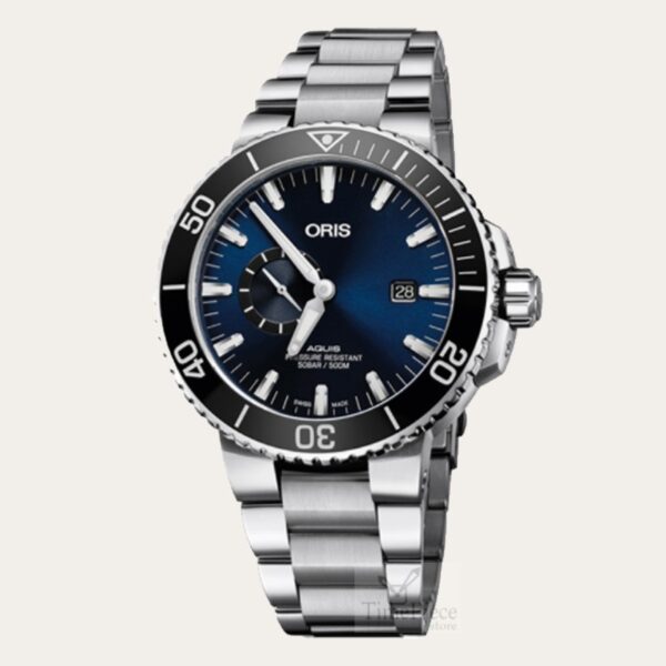 ORIS Aquis Small Second Men Watch 74377334135MB