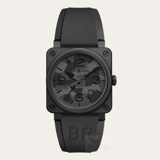 BELL AND ROSS Aviation Instruments 42mm [BR0392-CAMO-CE/SRB]