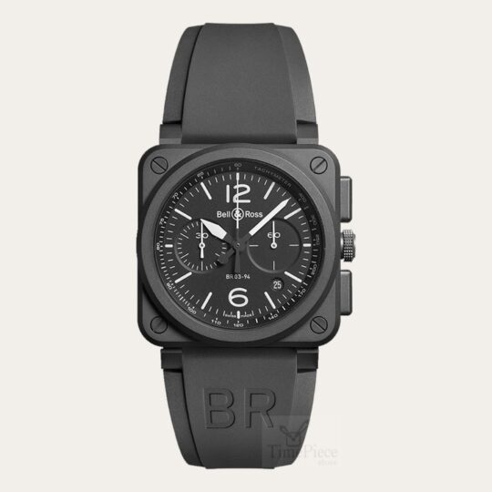 BELL AND ROSS Aviation Instruments Chronograph 42mm [BR0394-BL-CE]