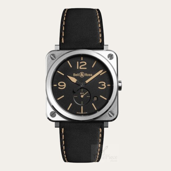 BELL AND ROSS Aviation Instruments Heritage 39mm [BRS-HERI-ST/SCA]