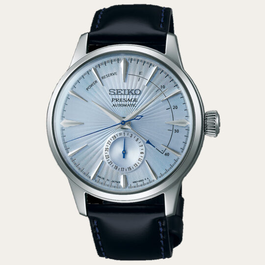 SEIKO Presage Cocktail Time “Skydiving” Ice Blue Men Watch [SSA343J1]