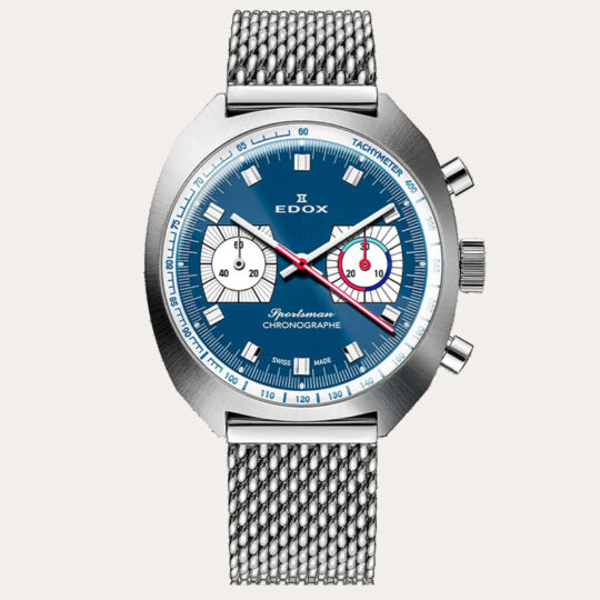 EDOX Limited Edition Sportsman Chronograph 41mm [08202-3BU-BUIN]