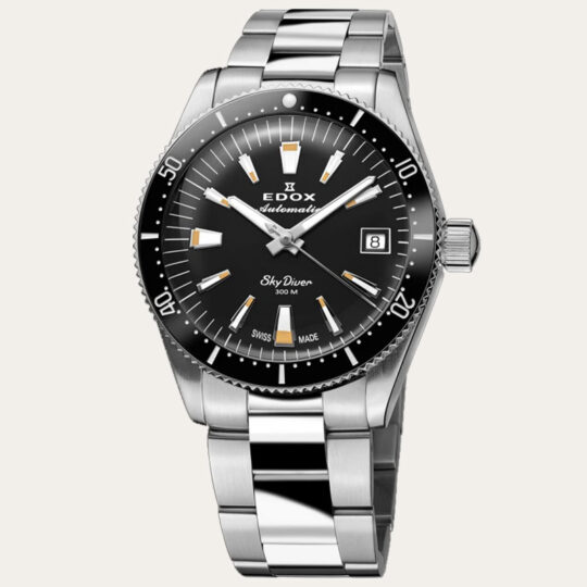 EDOX Skydiver 38mm [80131-3NM-NIB]