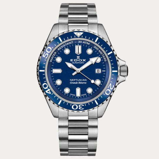 EDOX Neptunian Grande Reserve 42mm [80801-3BUM-BUIN]