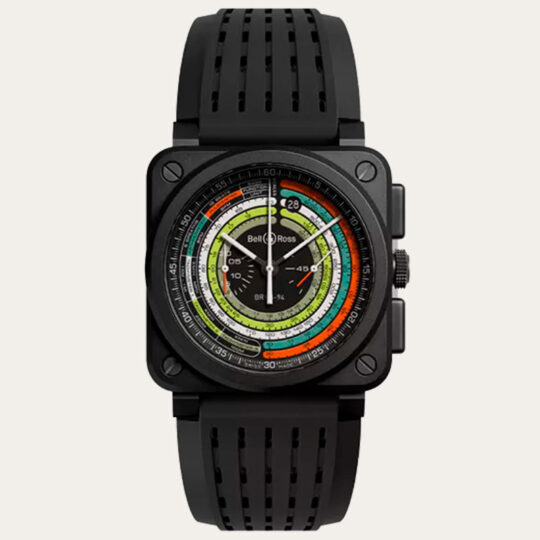 BELL AND ROSS Limited Edition BR-03 Chrono multimeter 42mm [BR0394-SW-CE/SRB]