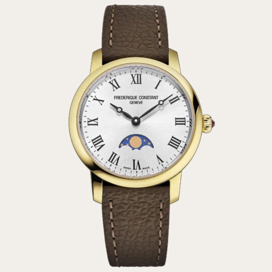 FREDERIQUE CONSTANT Classics Slimline Moonphase 30mm [FC-206RS1S5]