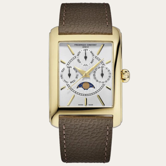FREDERIQUE CONSTANT Classics Carree Calendar Moonphase 42.3mm [FC-265S4C5]