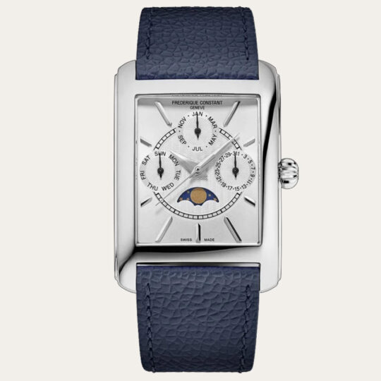 FREDERIQUE CONSTANT Classics Carree Calendar Moonphase 42.3mm [FC-265S4C6]