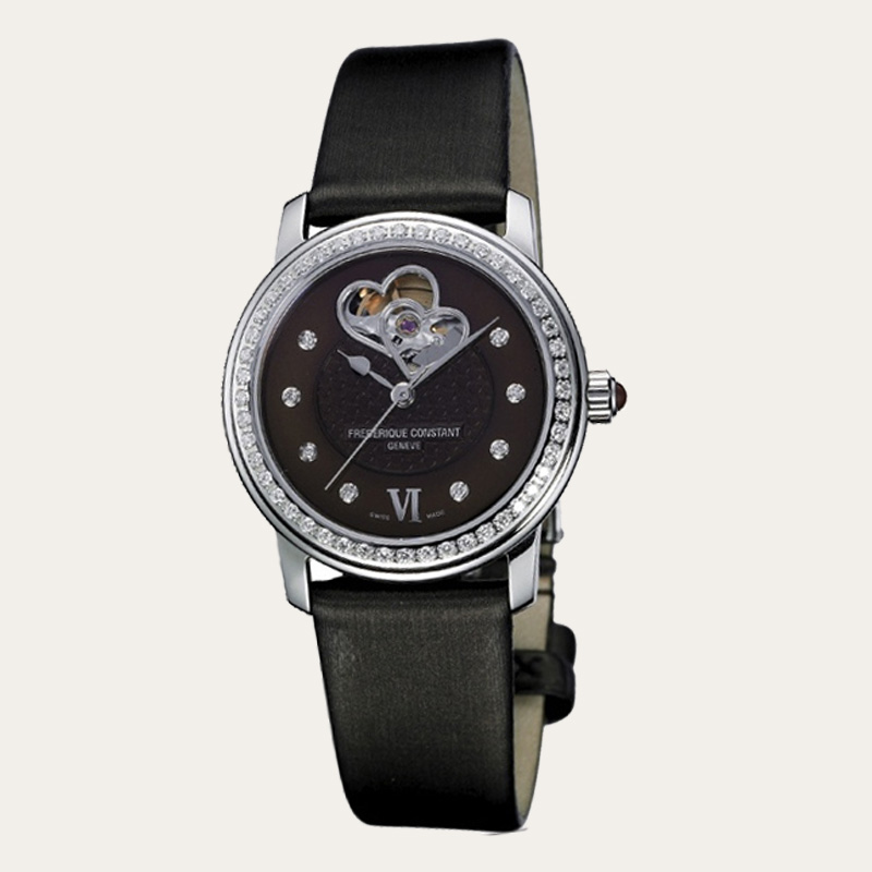 FREDERIQUE CONSTANT Ladies Automatic Double Heart Beat 34mm  [FC-310CDHB2PD6] | TimePieceStore (TPS)